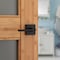 Kwikset Kwikset Halifax Matte Black Bed and Bath Lever Right or Left Handed 97300-949 - alternate 5